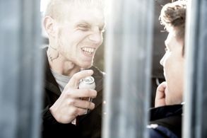 Charley Palmer Rothwell and Cameron Farrelly in Hoodies vs. Hooligans (2014)