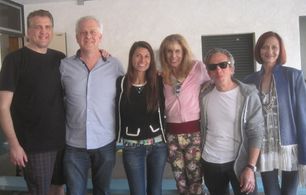 Director, Daniel Roebuck, joined by the original cast of CaveGirl (Bill Sehres, Sydni Taylor King, Saba Moor Doucette, J