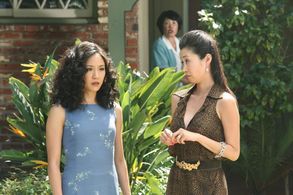 Constance Wu and Susan Park in Fresh Off the Boat (2015)