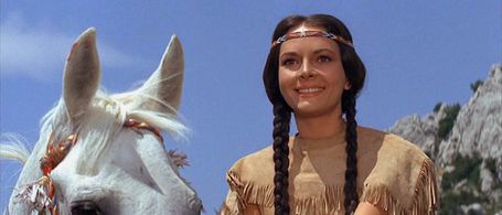 Karin Dor in Winnetou: The Red Gentleman (1964)
