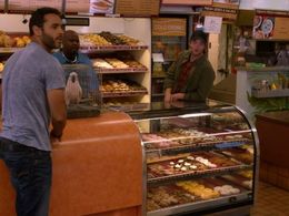 Daniel Sunjata, Billy Lush, and Fredrick Bam Scott in Graceland (2013)