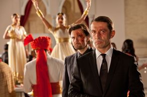 Vladimir Mashkov and Ivo Novák in Mission: Impossible - Ghost Protocol (2011)