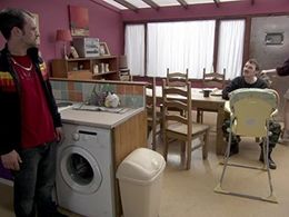 Nicky Evans and Ciaran Griffiths in Shameless (2004)