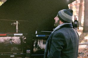 Jason Ensler on the set of The Exorcist, Chapter 10 - Three Rooms.