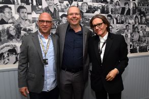 Bob Berney, Stephen Woolley, and Col Needham