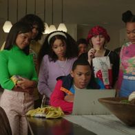 Hanani Taylor as Kayla in Nickelodeon and Paramount Plus' Fantasy Football, Alongside Marsai Martin, Elijah Richardson, 