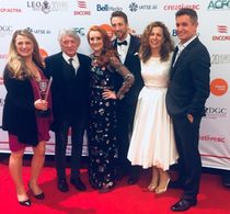 At The Leo Awards for The Christmas Calendar