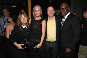 Cameron Bailey, Robin Bronk, Col Needham, and Elisabeth Costa de Beauregard