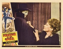 Claude Rains and Jane Farrar in Phantom of the Opera (1943)