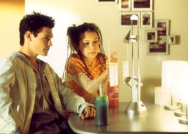 Curtis Harrison and Tatiana Maslany on 2030CE