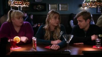 Kevin Bishop, Kate Jenkinson, and Rebel Wilson in Super Fun Night (2013)