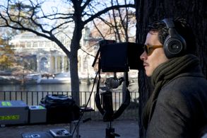 Manolo Caro filmando 