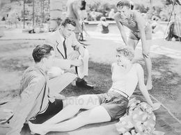 John Wayne, Frank Albertson, Lois Moran, and David Percy in Words and Music (1929)