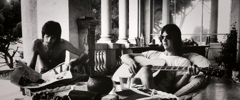 Gram Parsons and Keith Richards in Keith Richards: Under the Influence (2015)