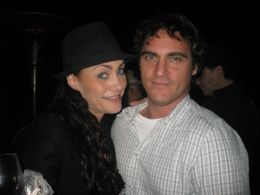 Actress Ingibjörg Reynisdóttir/Actor Joaquin Phoenix