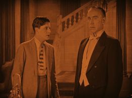Norman McKinnel and Ivor Novello in When Boys Leave Home (1927)