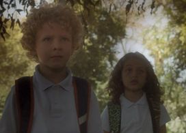 Marcus Eckert with Teyha Scarth in HOW TO BE A MARTIAN