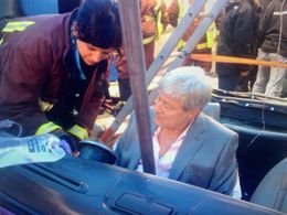 Martin Jarvis and Salima Saxton