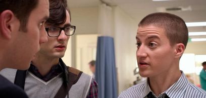 Ben Platt, Kyle Eastman, and Theo Germaine in The Politician (2019)