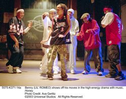 Kevin Duhaney, Romeo Miller, William Omar Tobar, and Ivan 'Flipz' Velez in Honey (2003)