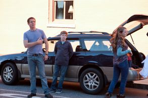 Damian Lewis, Jackson Pace, and Morgan Saylor in Homeland (2011)