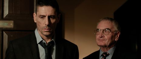 John Sharp and C.J. de Mooi in The Renata Road (2022)