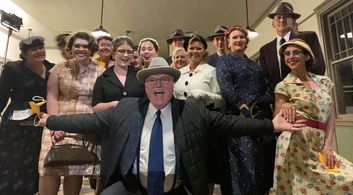 Women of the Movement Wrapped us at the train station