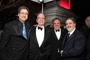 Jon Landau, Rupert Murdoch, and Tom Rothman at an event for The 82nd Annual Academy Awards (2010)