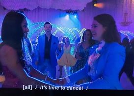 The Prom. Final scene