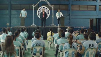 Julian Trono, Kedebon Colim, and Jelson Bay in U-Tol (2019)