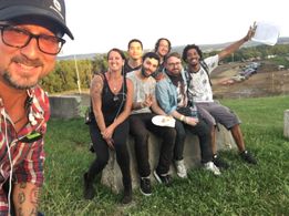 On set Cars Vs America