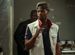 Sylvesta Stuart and Andrew Bachelor in Coffee & Kareem (2020)