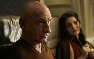 Ben Kingsley and Abigail Marlowe in The Sopranos (1999)