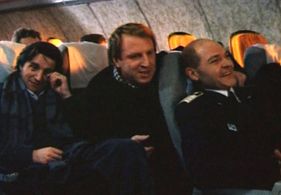 Vladimir Steklov, Leonid Yarmolnik, and Aleksey Zharkov in Vals zolotykh teltsov (1992)