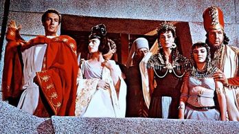 Brigid Bazlen, Rita Gam, Hurd Hatfield, Viveca Lindfors, Guy Rolfe, and Frank Thring in King of Kings (1961)