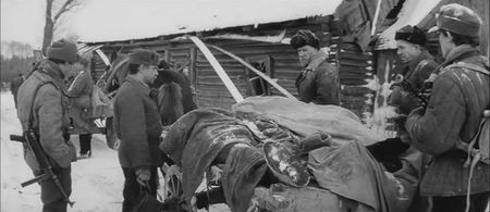 Rolan Bykov and Fyodor Odinokov in Trial on the Road (1986)