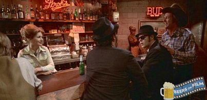 John Belushi, Dan Aykroyd, and Tom Steele in The Blues Brothers (1980)