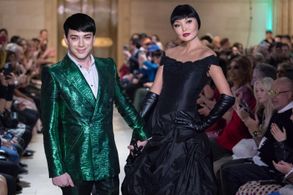 Malan Breton at fashion week