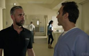 With Jay Harrington on SWAT