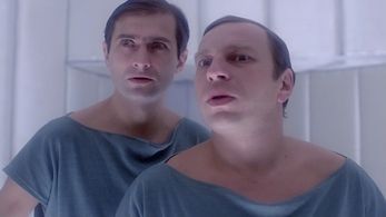 Olgierd Lukaszewicz and Jerzy Stuhr in Sexmission (1984)