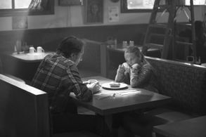 John Hoogenakker and Isabella Crovetti in The Talk