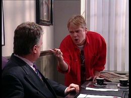 Carol van Herwijnen and Dick van den Toorn in We zijn weer thuis (1989)