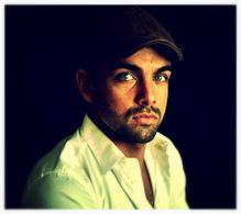 The young actor Norman Azzan.