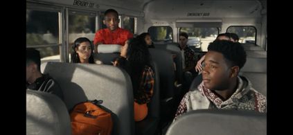 Dexter Darden, Alycia Pascual-Pena, Haskiri Velazquez, and Brandon Marcel in Saved by the Bell (2020)