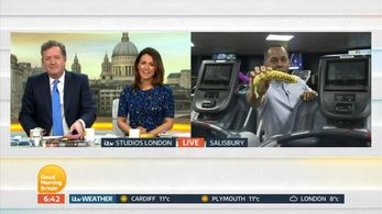 Piers Morgan, Andi Peters, and Susanna Reid in Good Morning Britain (2014)