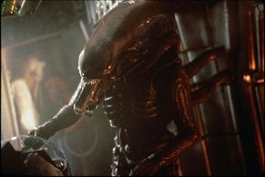 Bolaji Badejo and Percy Edwards in Alien (1979)