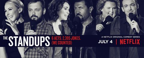 Deon Cole, Nate Bargatze, Nikki Glaser, Fortune Feimster, Beth Stelling, and Dan Soder in The Standups (2017)