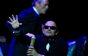 Samuel Beckett, Anthony Souter, Ivan Fedele, Daniele De Plano, and Nicholas Hunt in Words and Music (2020)