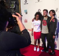 Aubrey Plaza and Brent Hodge in The Pistol Shrimps (2016)