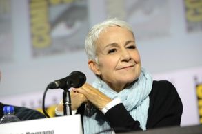Andrea Romano at an event for Batman Beyond (1999)